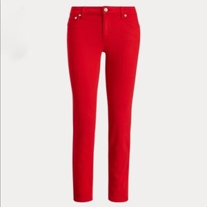 Ralph Lauren Sport red jeans